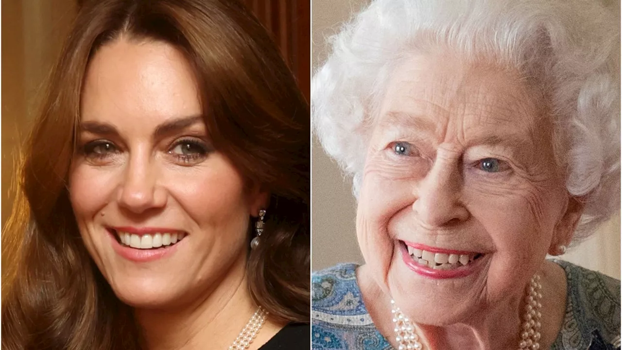 Kate Middleton Wore Queen Elizabeth's Favorite Pearl Necklace on Remembrance Day