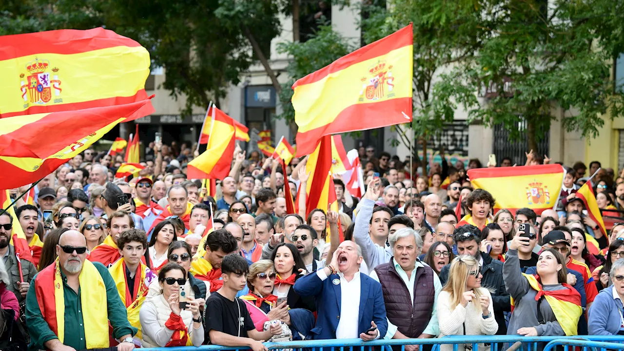 Manifestaciones por toda España contra la ley de amnistía: 'España no se vende'