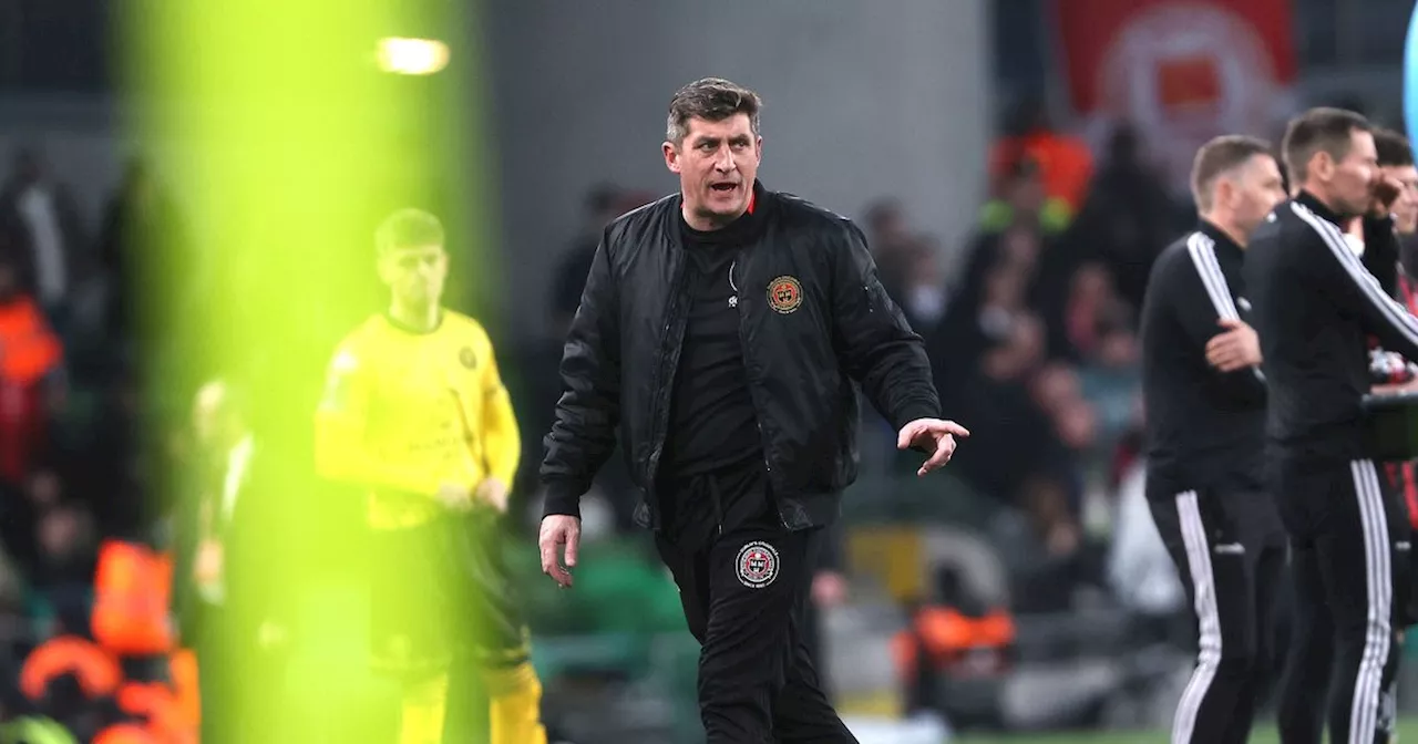 Bohemians boss Declan Devine reacts to heartbreaking FAI Cup final defeat