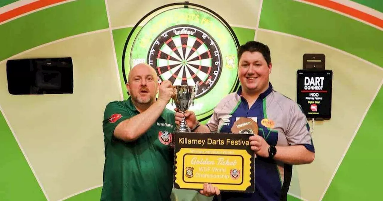 Monaghan man becomes first ever home winner of Irish Open darts championship