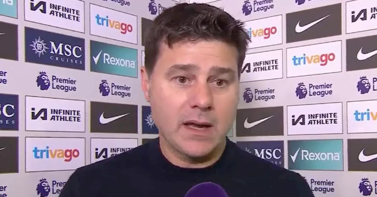 Pochettino apologises to Anthony Taylor as he explains why he shouted at referee