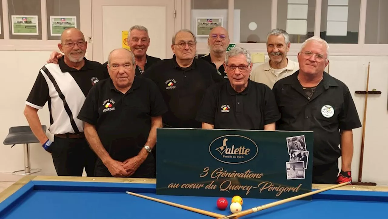 Billard : les Gourdonnais sur tous les fronts