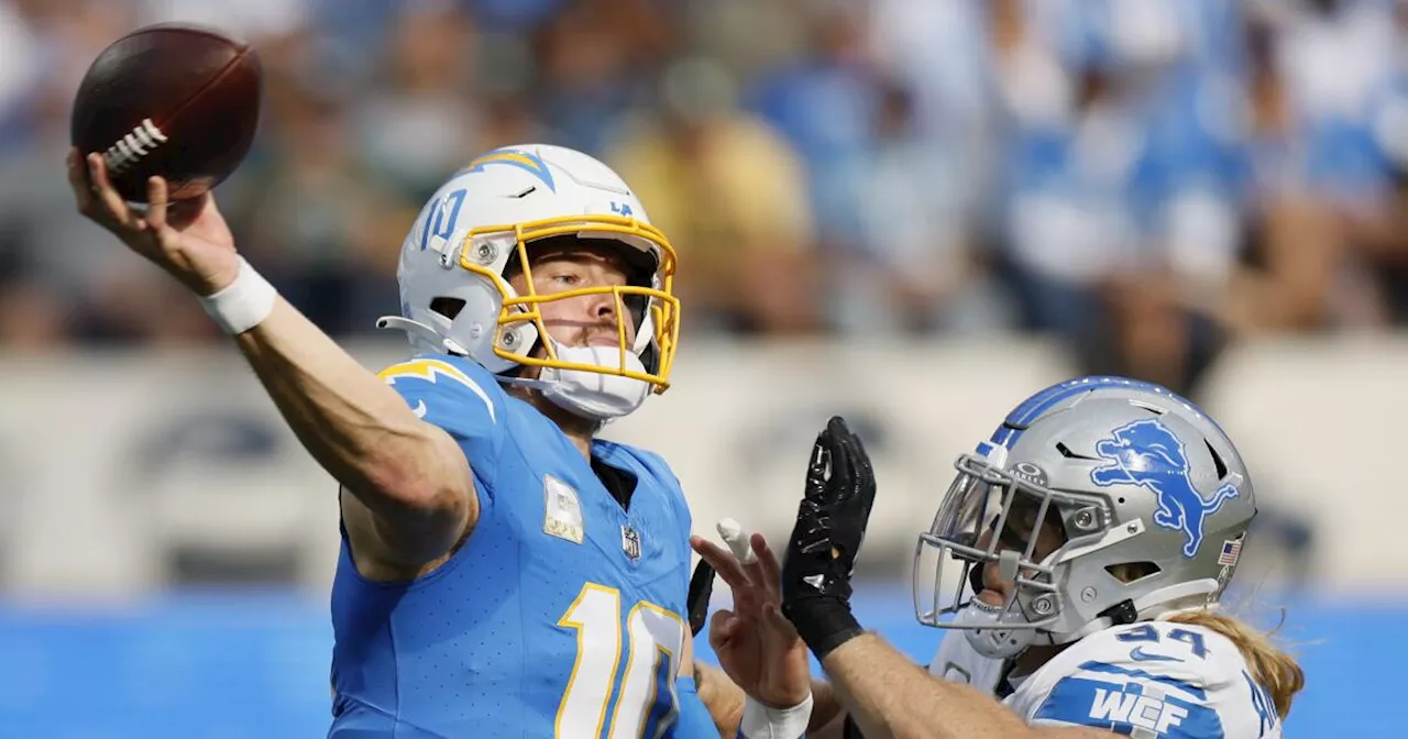 Chargers vs. Detroit Lions live updates: Jalen Guyton TD ties up game