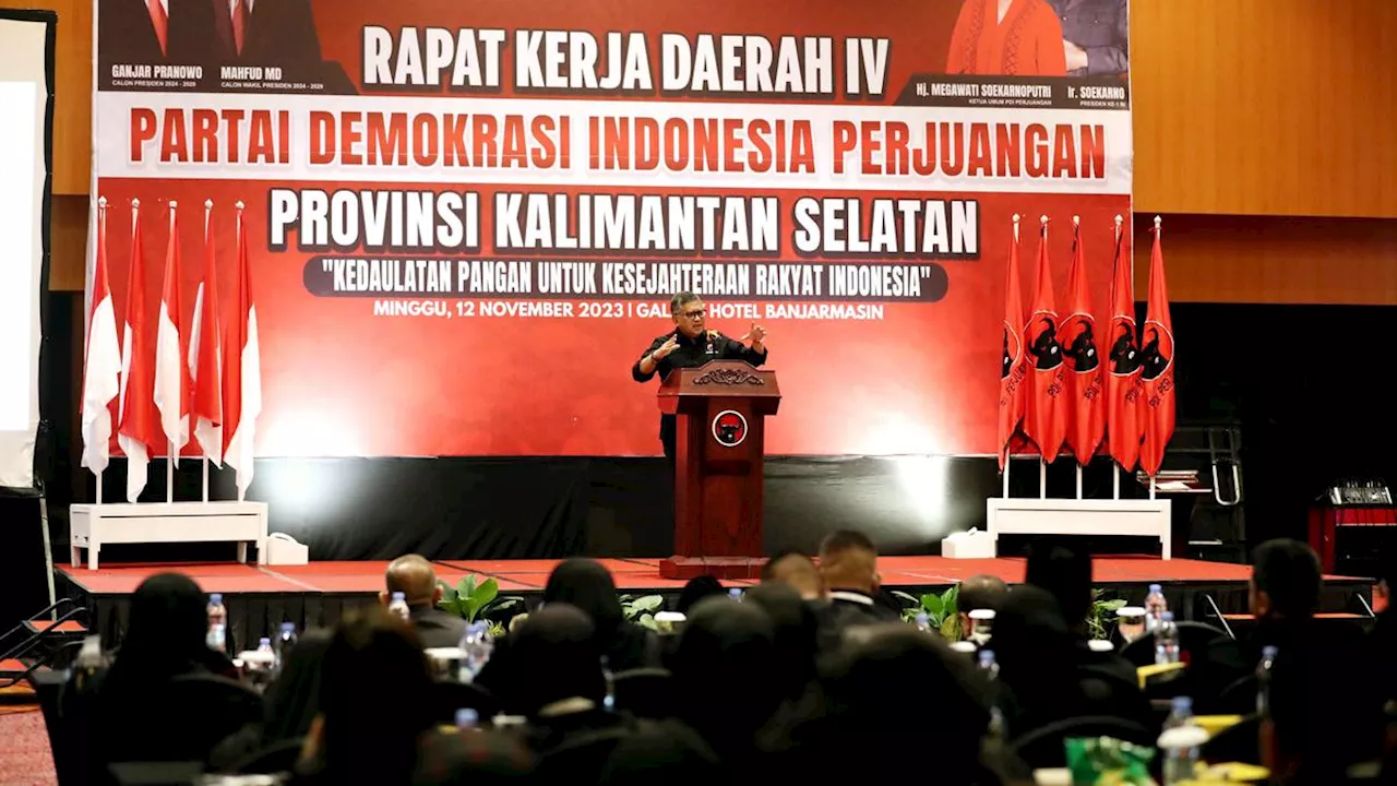 Hasto PDIP: Pidato Megawati Sebuah 'National Call' untuk Hadapi Kegelapan Demokrasi