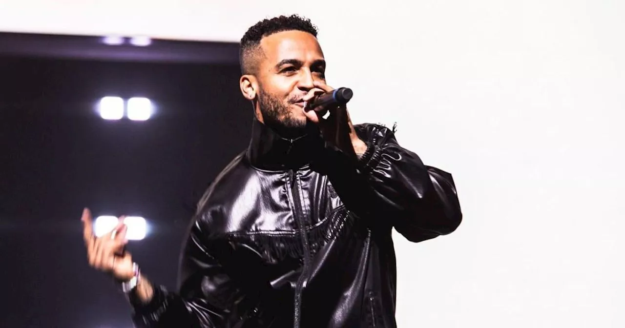 JLS star Aston Merrygold’s backflip goes horribly wrong