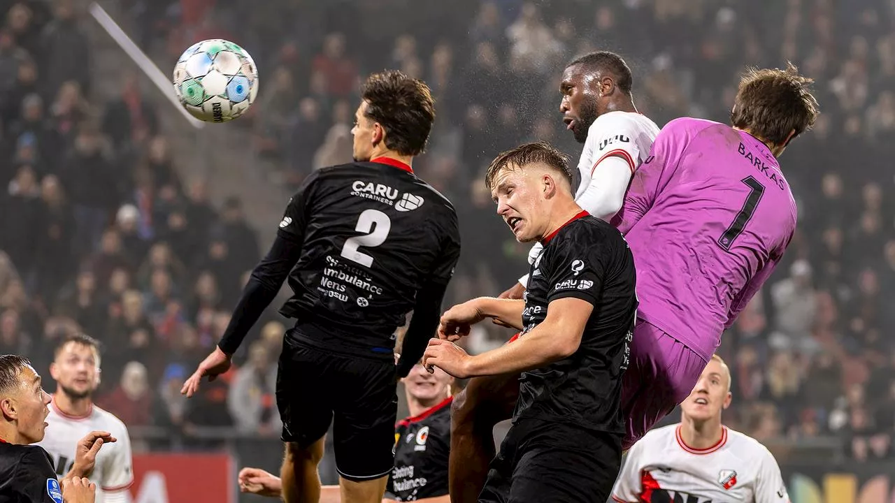 FC Utrecht toont veerkracht en redt in blessuretijd punt tegen Excelsior