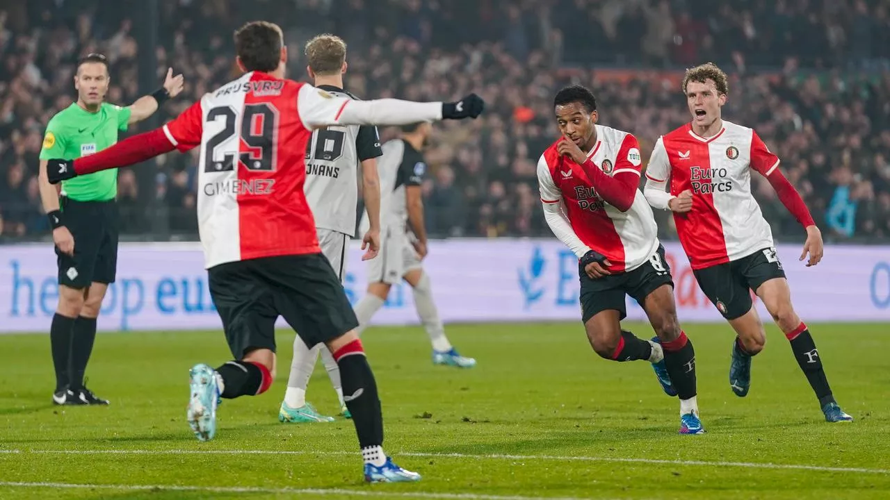 Feyenoord blijft in spoor van PSV dankzij minimale zege op tandeloos AZ