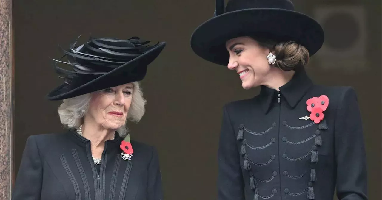 Princess Kate enjoys sweet moment with Queen Camilla at Remembrance Service