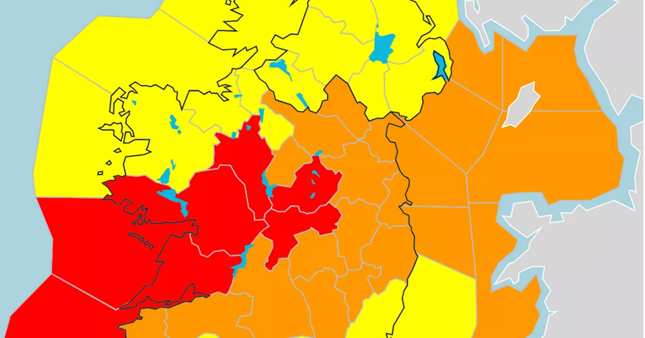 Bus Éireann not operating school transport on Monday morning in red/orange areas