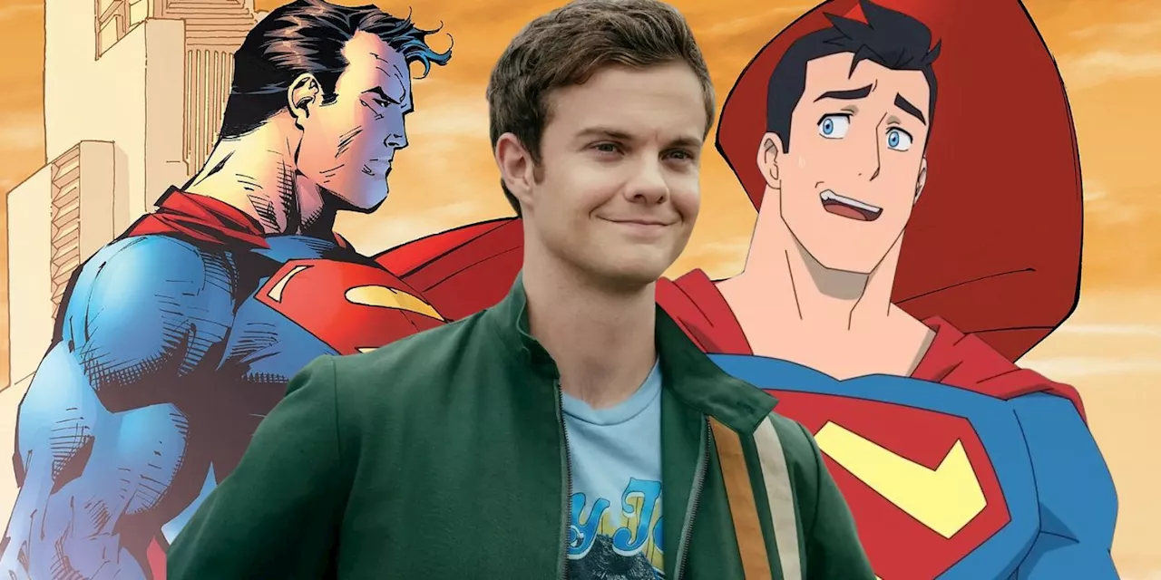 Animated Superman Becomes The Live-Action Man Of Steel In Exciting DC Art