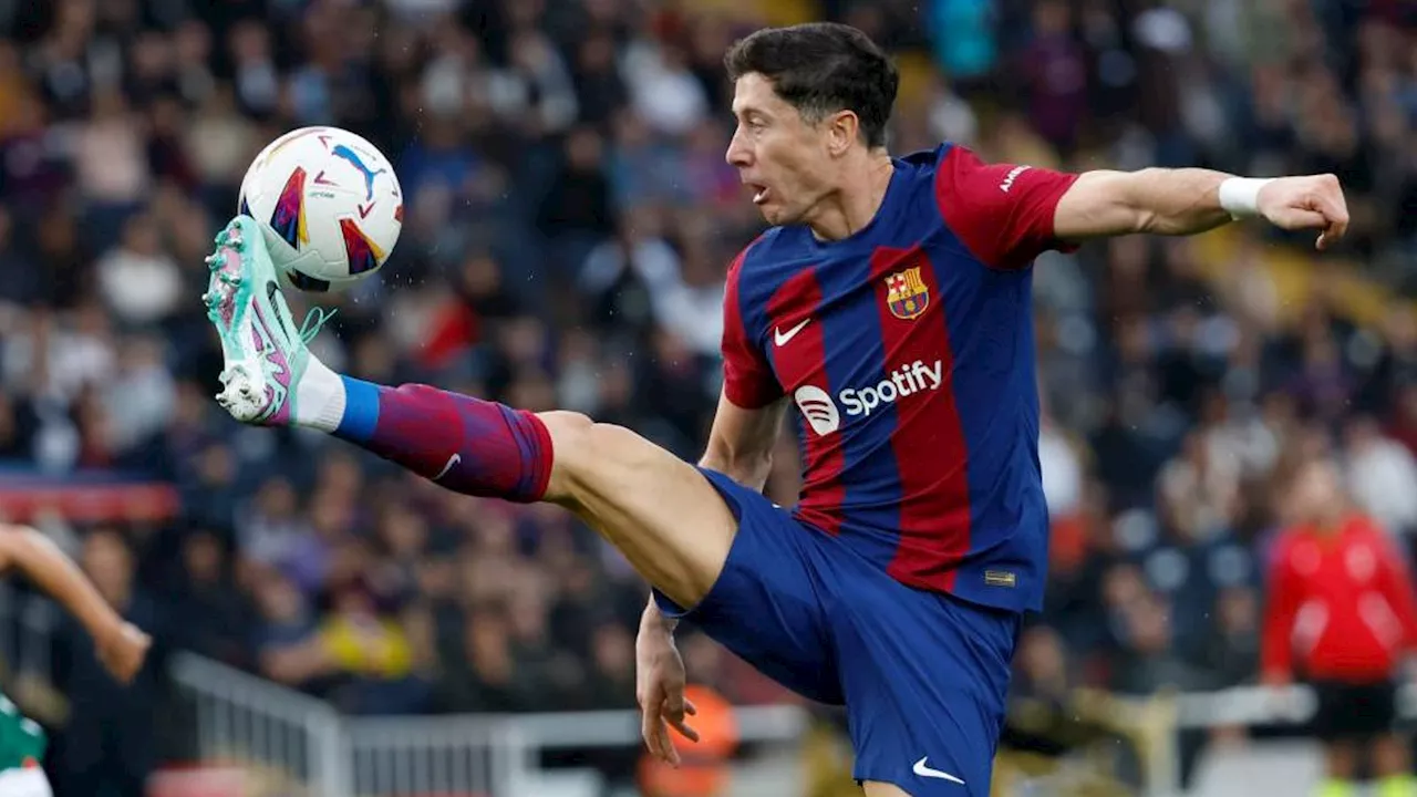 Lewandowski sichert Barcelona den Sieg gegen Deportivo Alaves