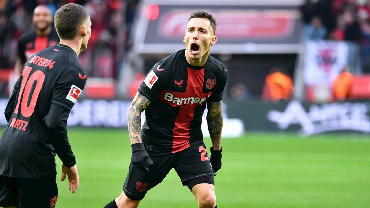 Bayer Leverkusen stellt gegen Union Berlin Bayern-Rekord ein