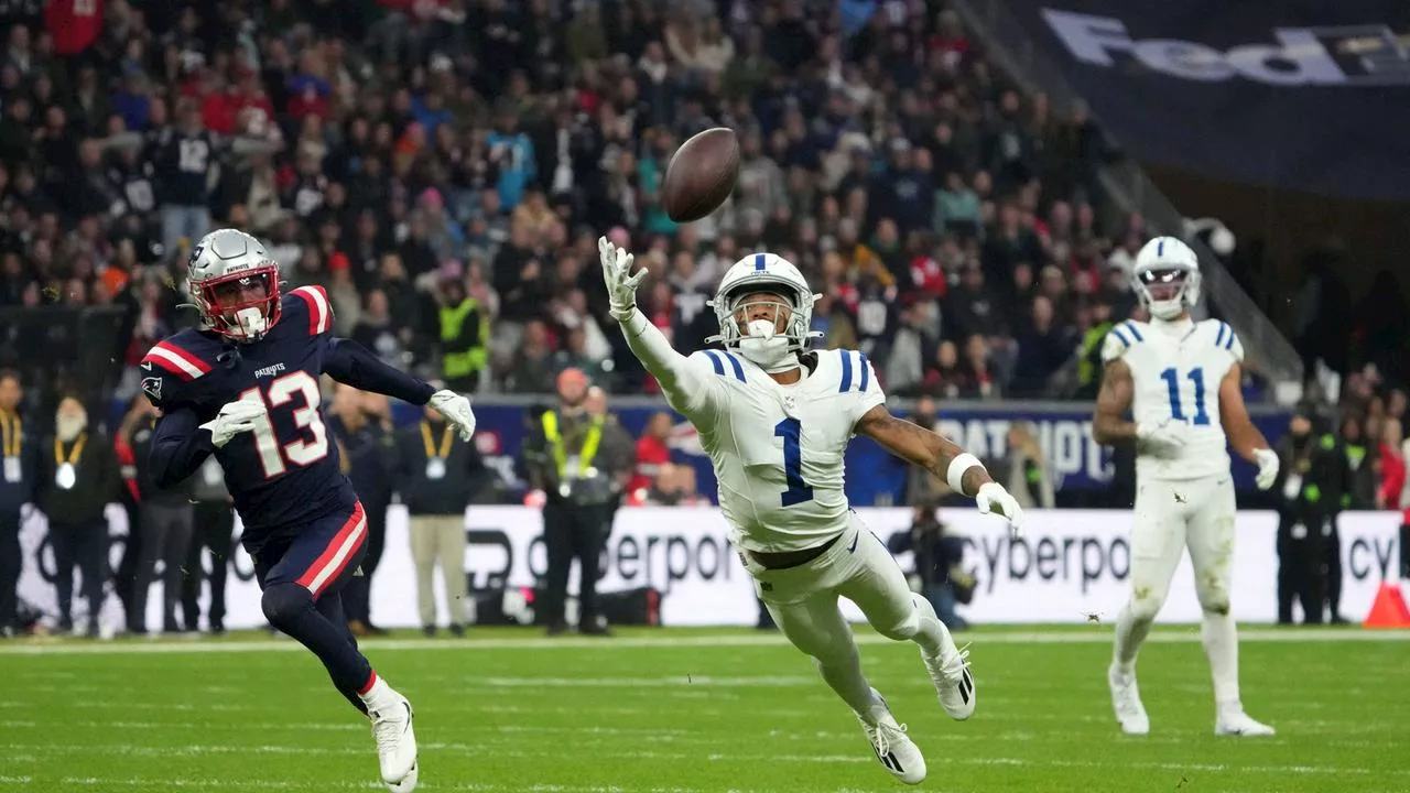 Colts schlagen Patriots in Frankfurt