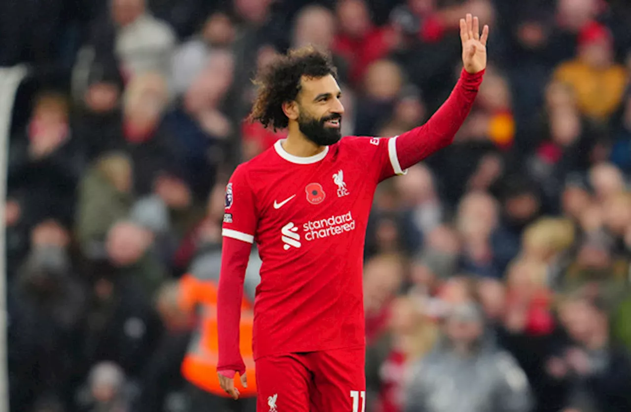 Salah hits 200th English football goal as Liverpool sink Brentford to climb up to second