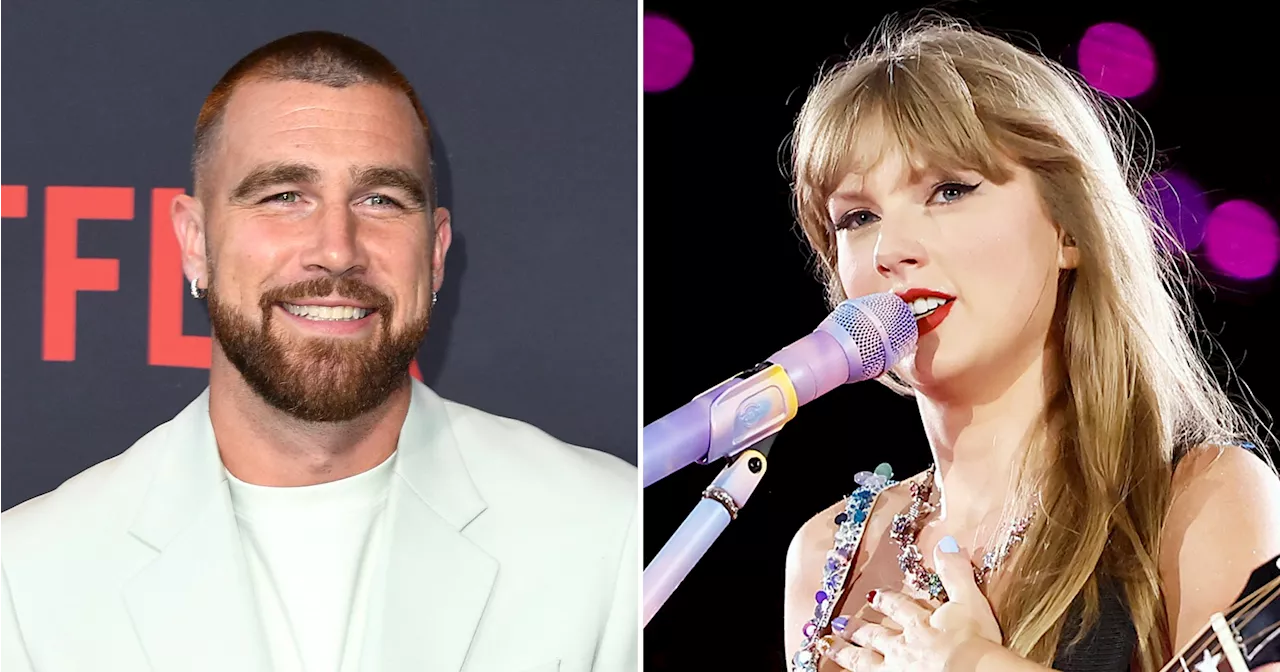 Travis Kelce Had the Best Reaction After Taylor Swift's 'Eras' Mention