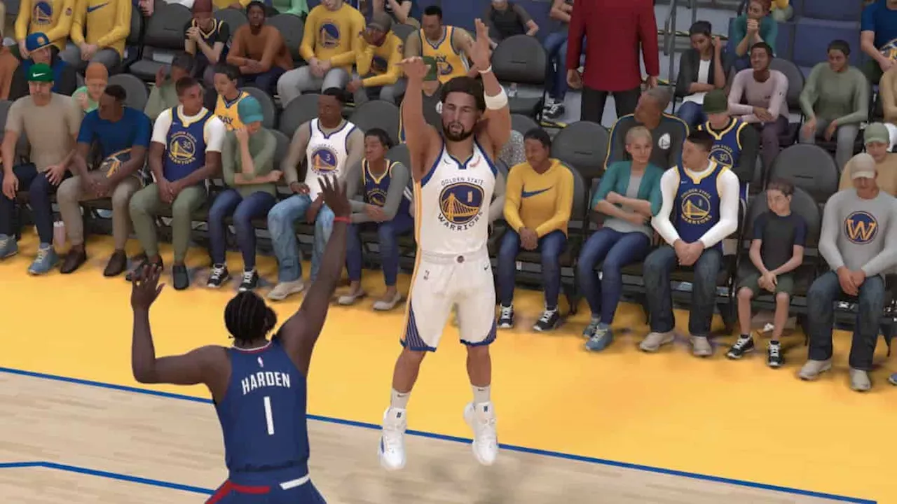 Klay Thompson NBA 2K24 rating slashed in latest update