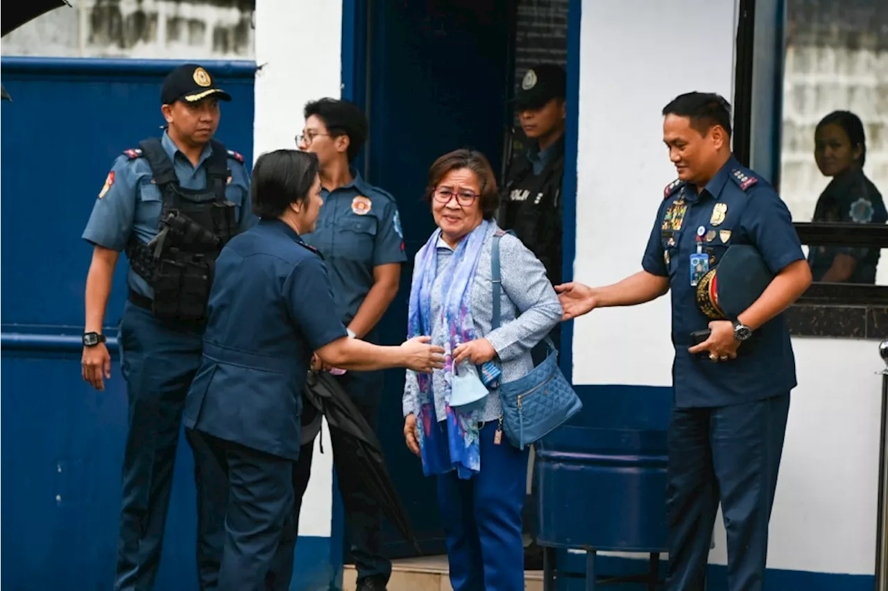 Dela Rosa says happy for De Lima after bail grant