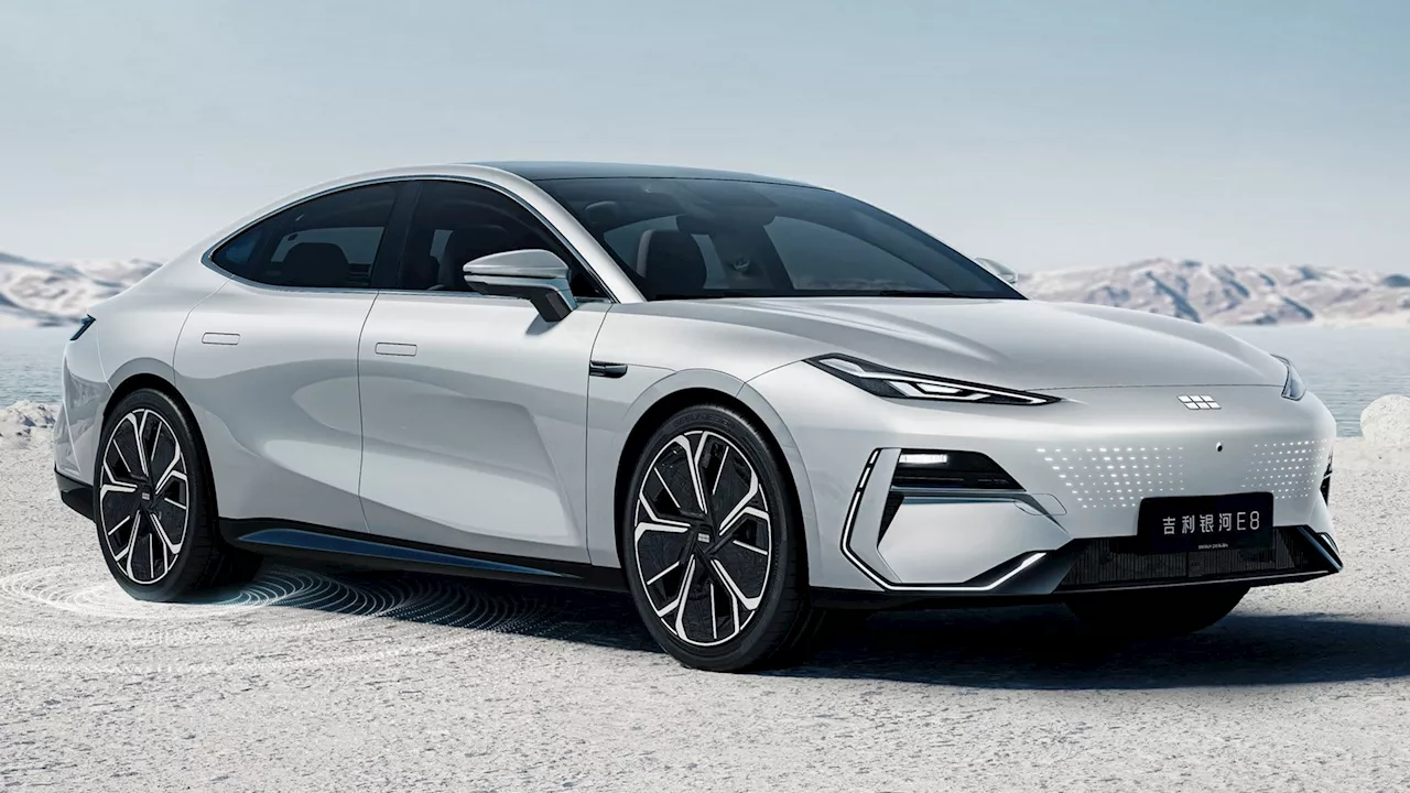 Geely’s Galaxy E8 Is A Slippery Electric Sedan With Up To 413 Miles Of Range