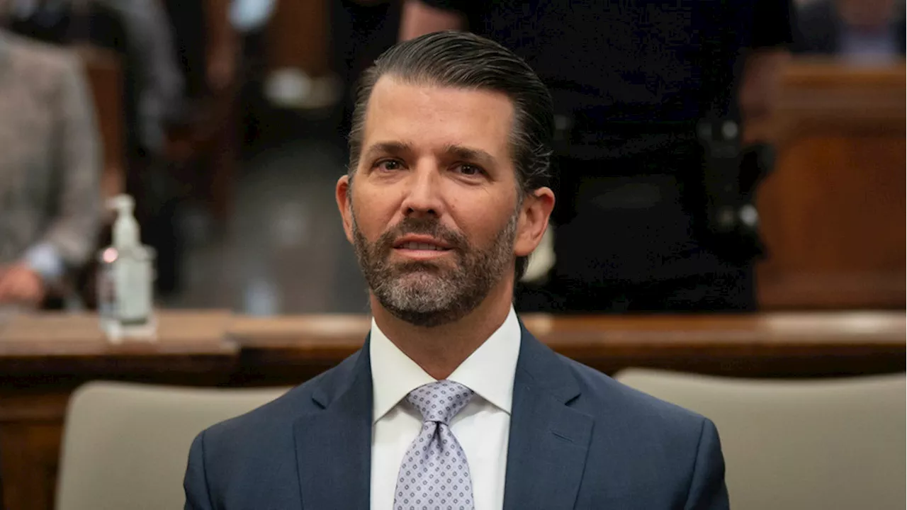 Donald Trump Jr. Testifies in Father's Civil Fraud Trial