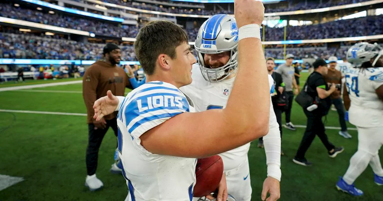 NFC North: Jared Goff, Detroit Lions outlast Justin Herbert, Los Angeles Chargers 41-38 on last-second field goal