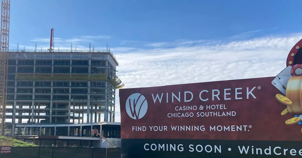 South suburban casino on pace for summer opening, interior work to begin in coming weeks