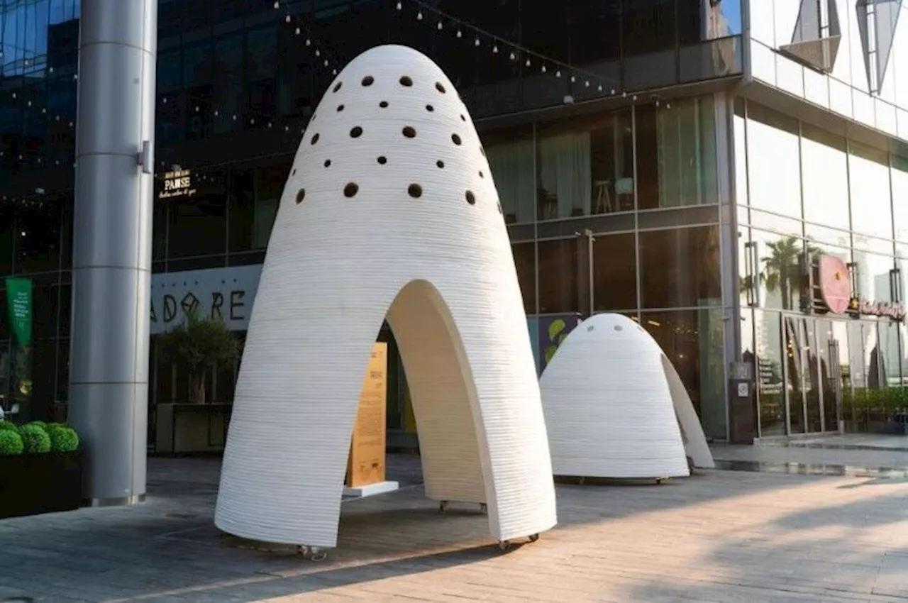 Espaço para humanos e pombos compartilharem é destaque da Dubai Design Week