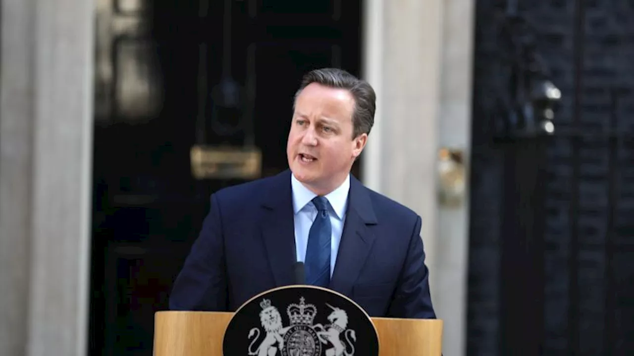 Why has Rishi Sunak brought former UK PM David Cameron back to frontline politics?