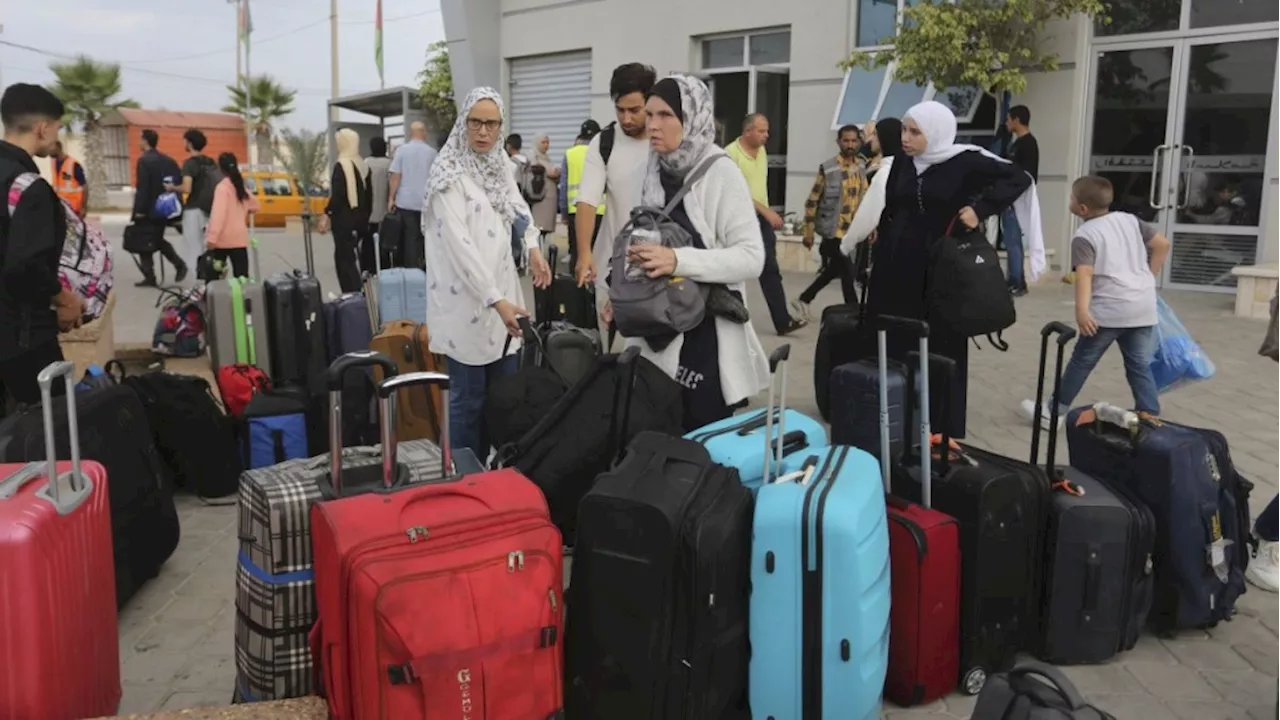 Canadians forced to leave loved ones behind in Gaza Strip