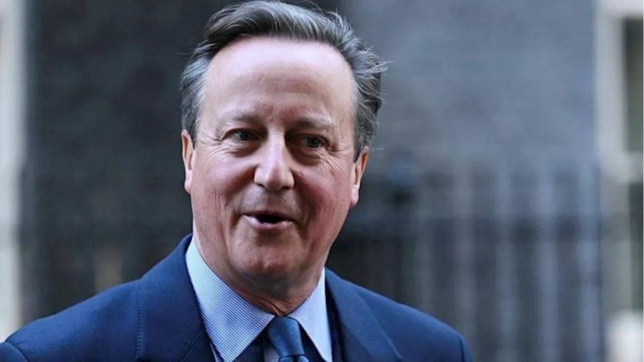 David Cameron blir ny utrikesminister