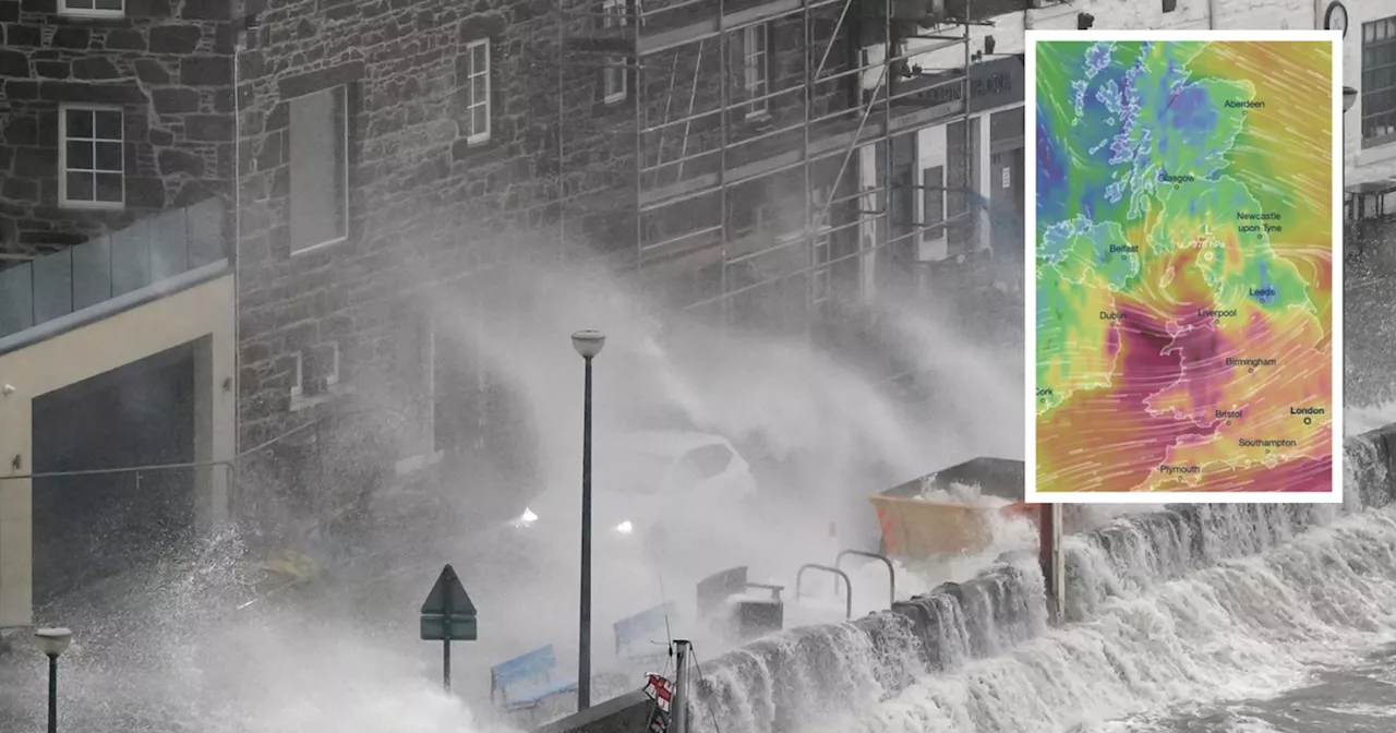 Storm Debi Set to Hit Scotland with 80mph Winds