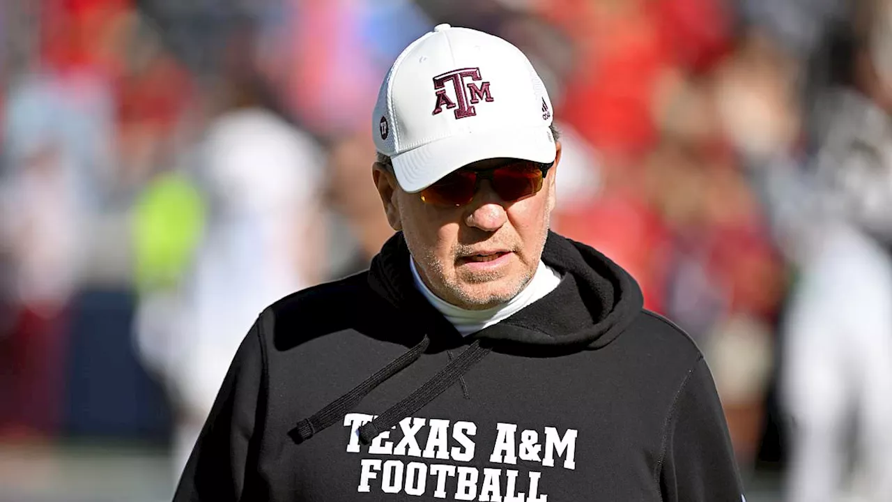 Texas A&M fires football coach Jimbo Fisher after win over Mississippi State