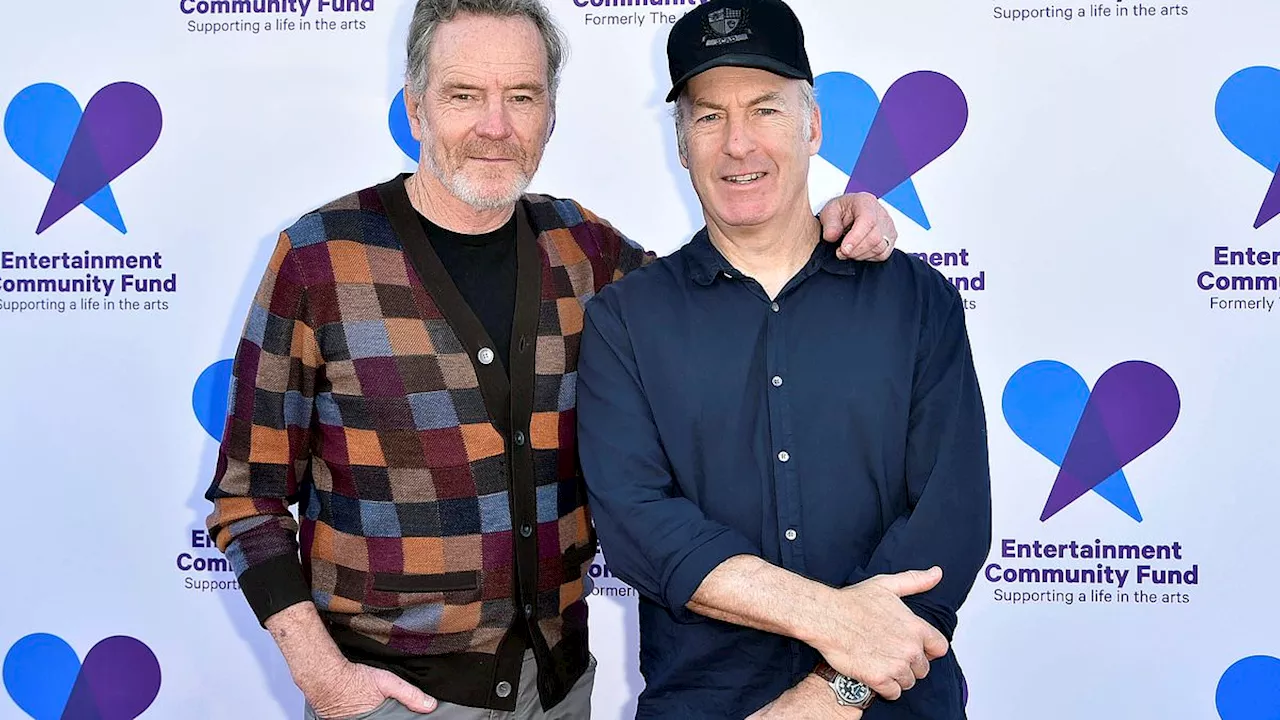 Breaking Bad stars Bryan Cranston and Bob Odenkirk reunite at the Celebrity Poker Tournament...