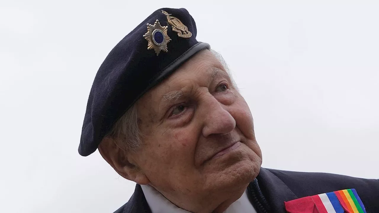 Jewish D-Day veteran, 98, who helped Nazi concentration camp survivors during the Second World War...