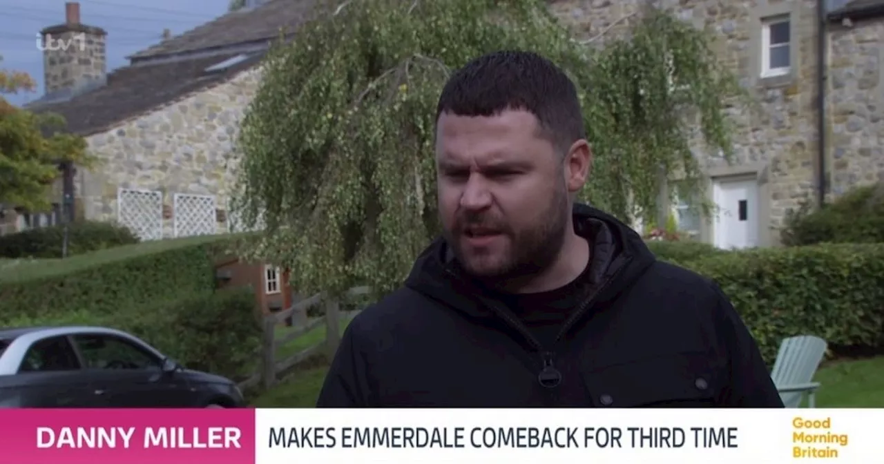 Emmerdale's Danny Miller explains 'grumpy' change to Aaron Dingle