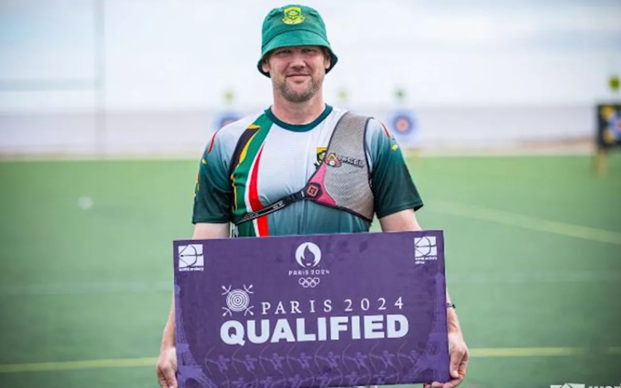 Archer Potgieter wins African Champs silver medal & qualifies for 2024 Olympics