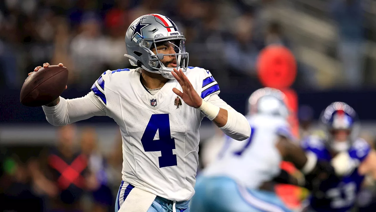 Cowboys demolish Giants behind Dak Prescott’s best start of season