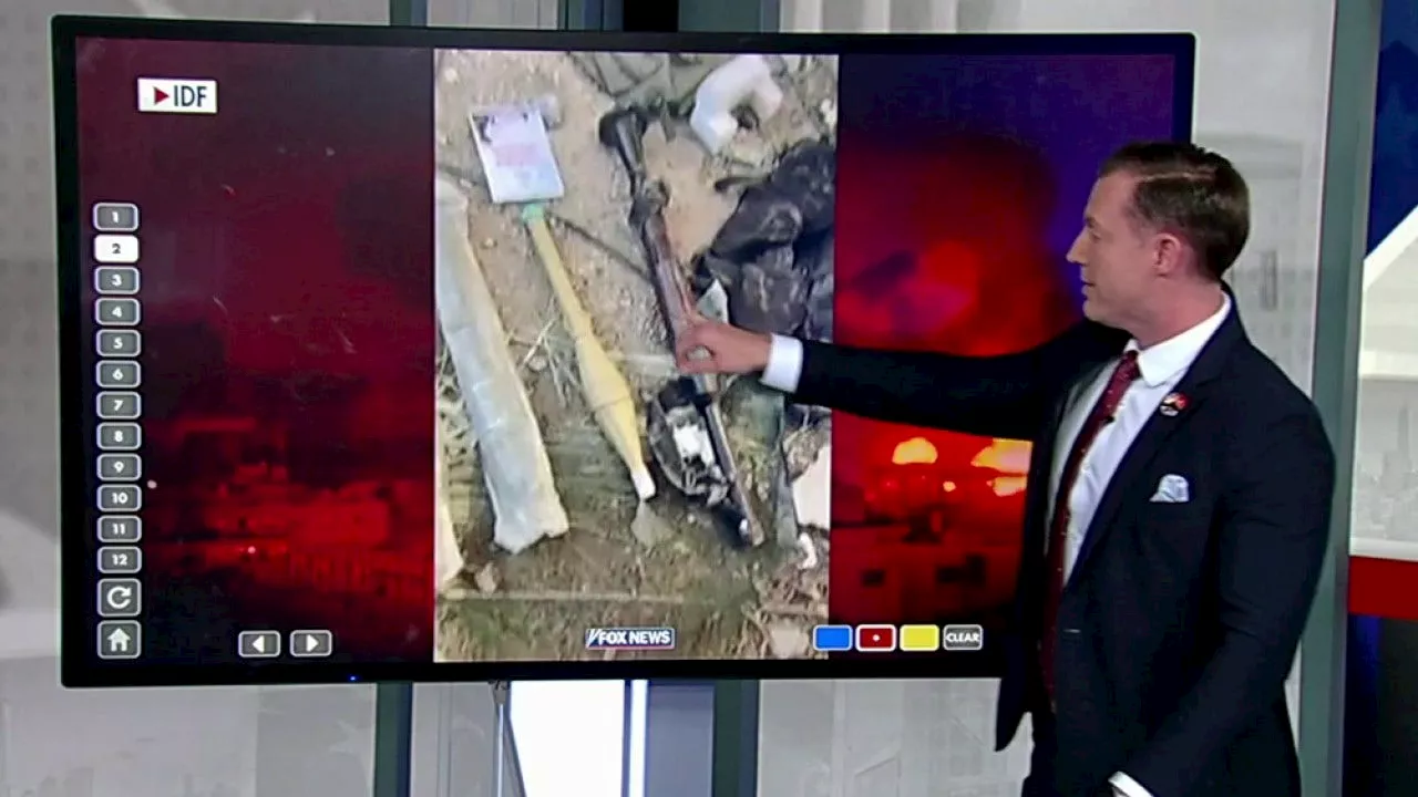 Joey Jones takes viewers inside Hamas’ newly uncovered weapons arsenal