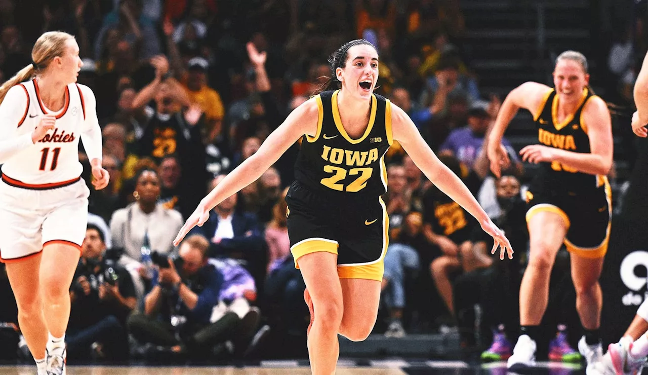 Caitlin Clark becomes Iowa's all-time leader scorer