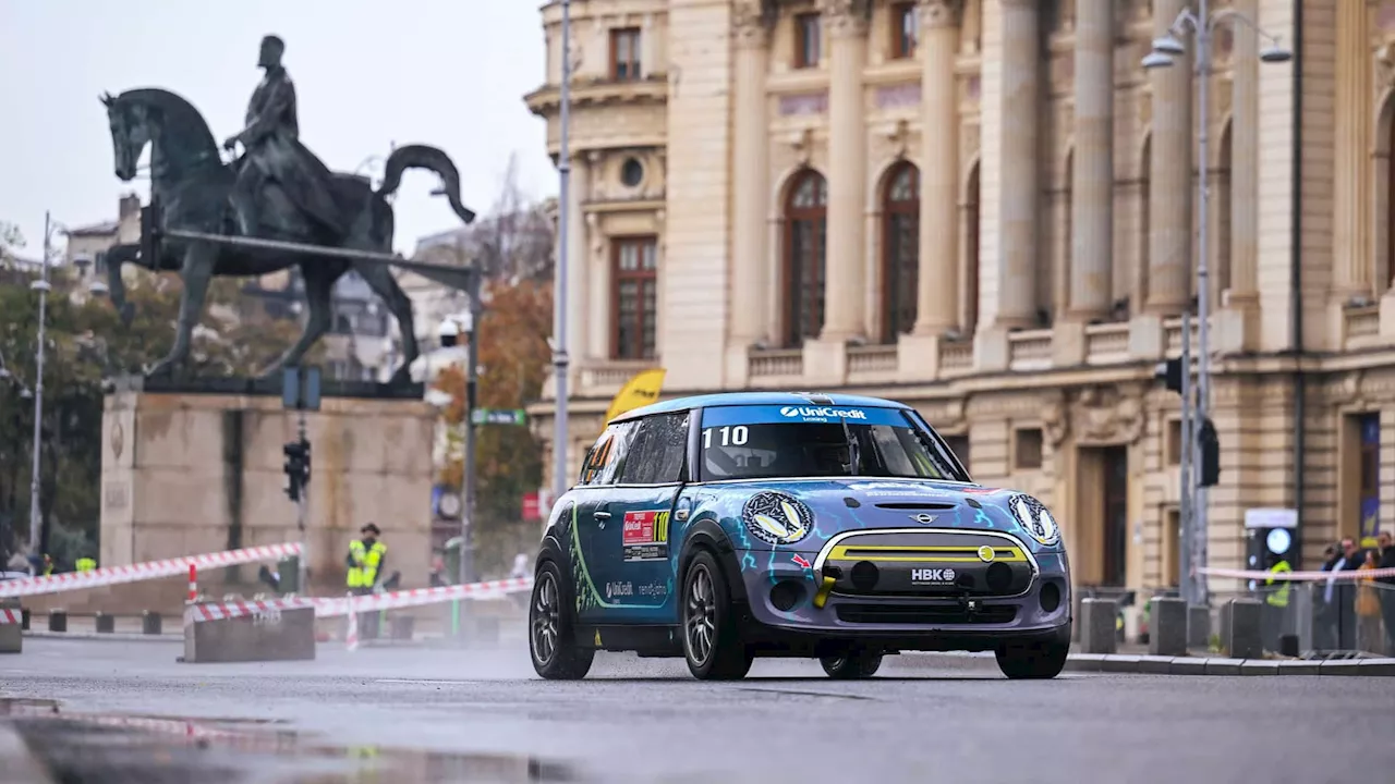 Underdog Mini Cooper SE Becomes First Electric Car to Win National Rally Championship