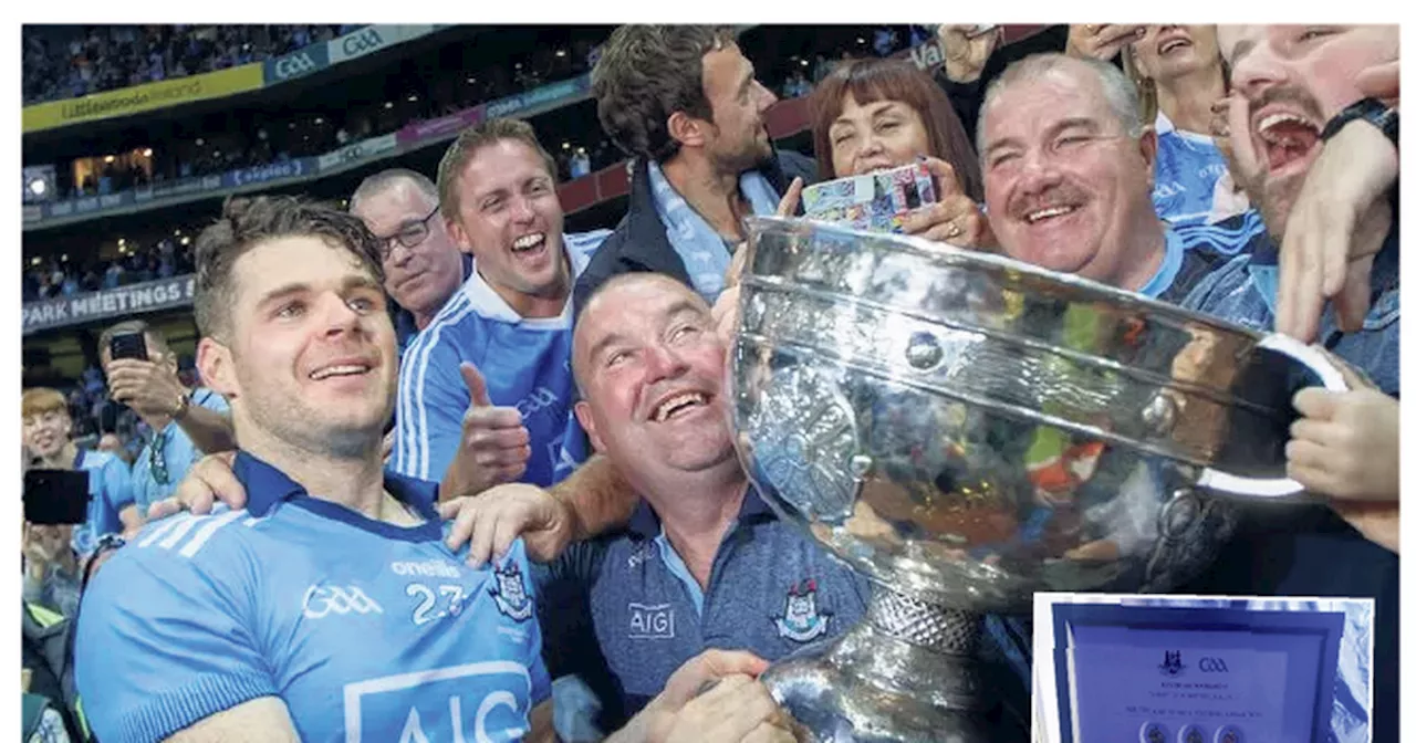 Dublin football legend shows off incredible medal haul