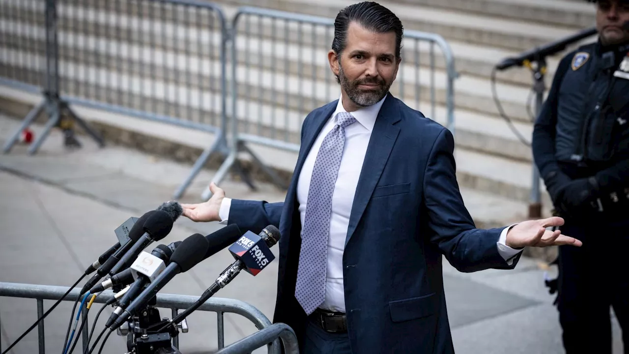 Donald Trump Jr. Testifies in Court about Trump Organization's Real Estate Empire