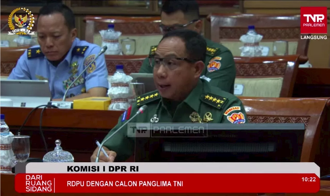 Jenderal Agus Bicara Modernisasi Alutsista di DPR, Lalu Singgung AI