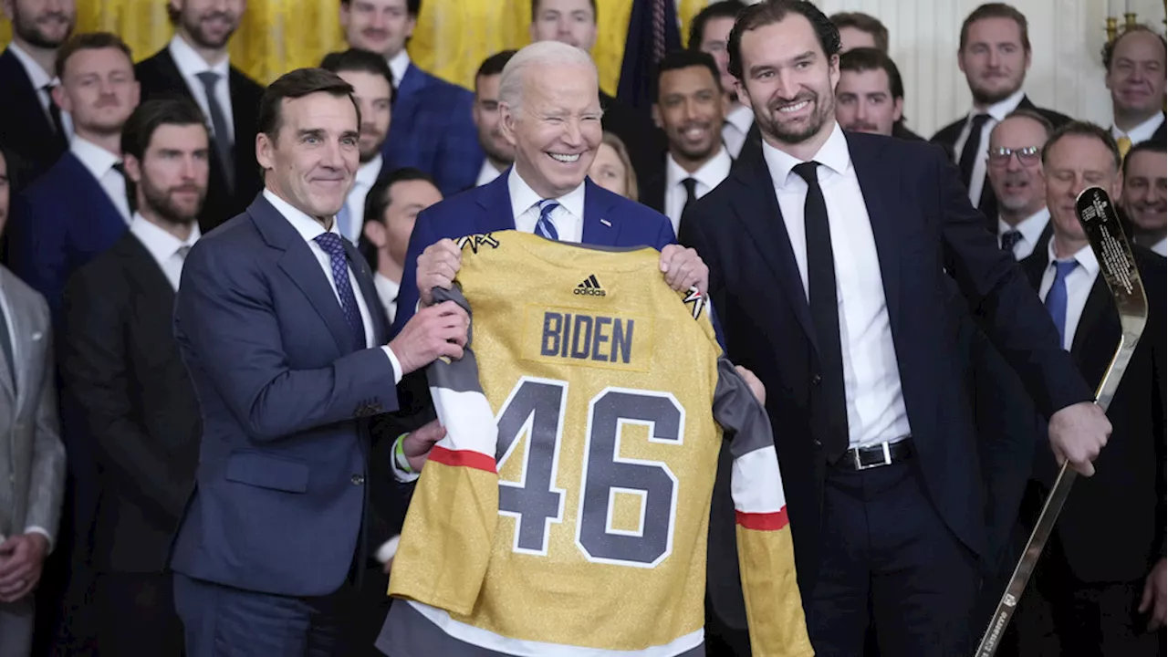 President Biden Honors Vegas Golden Knights for Stanley Cup Victory