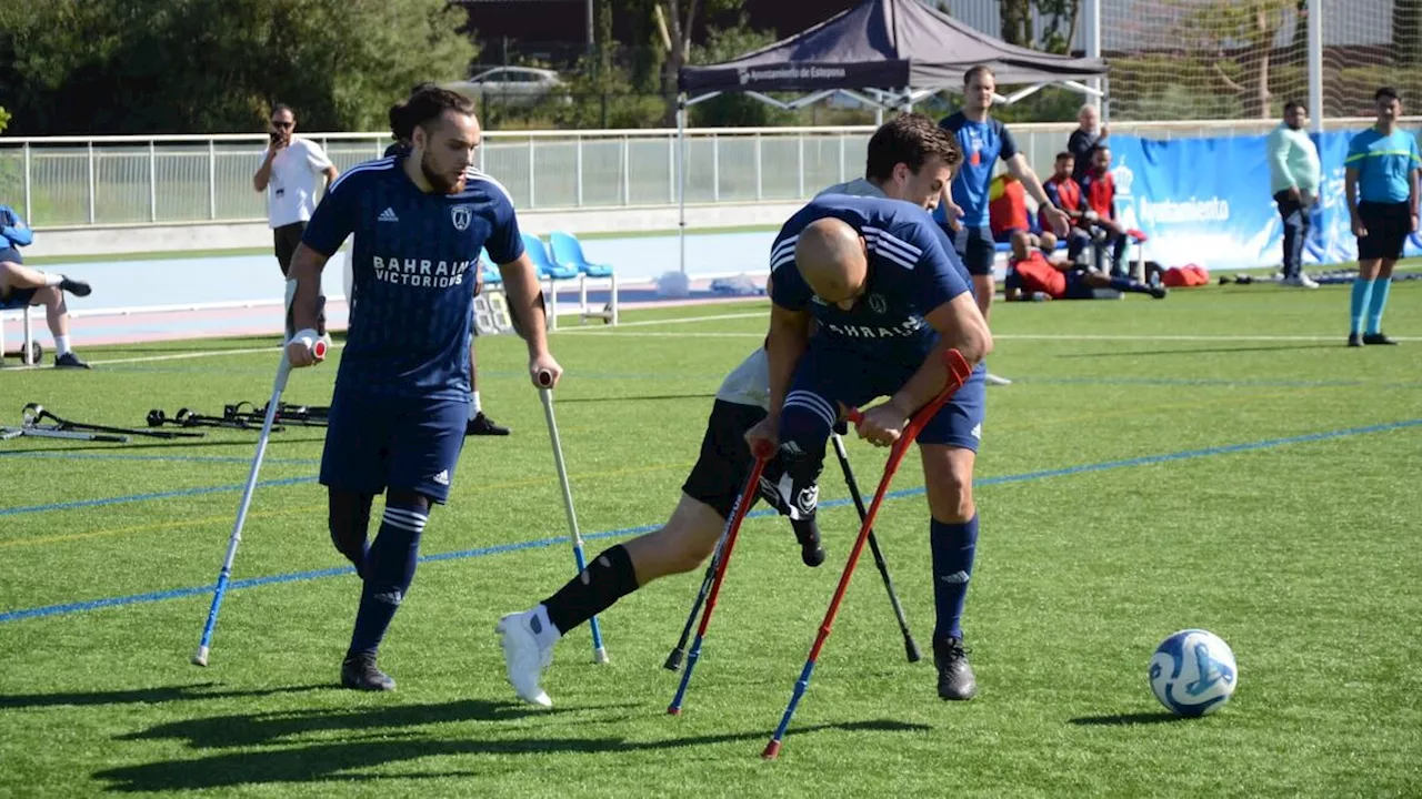 Une équipe handifoot du Paris FC participe à la Ligue des champions