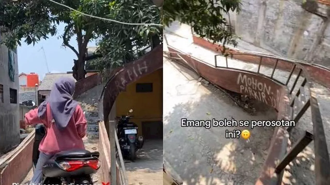 Viral Tanjakan Ke Rumah Kos Ekstrem Banget, Penghuni Gemetar saat Bawa Motor