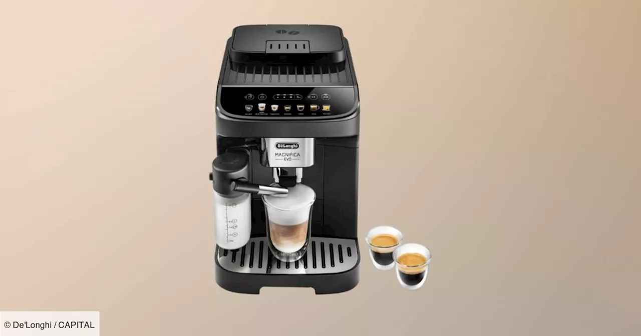 Amazon : comment obtenir cette machine à café De'Longhi à grains avec 200 euros de remise ?