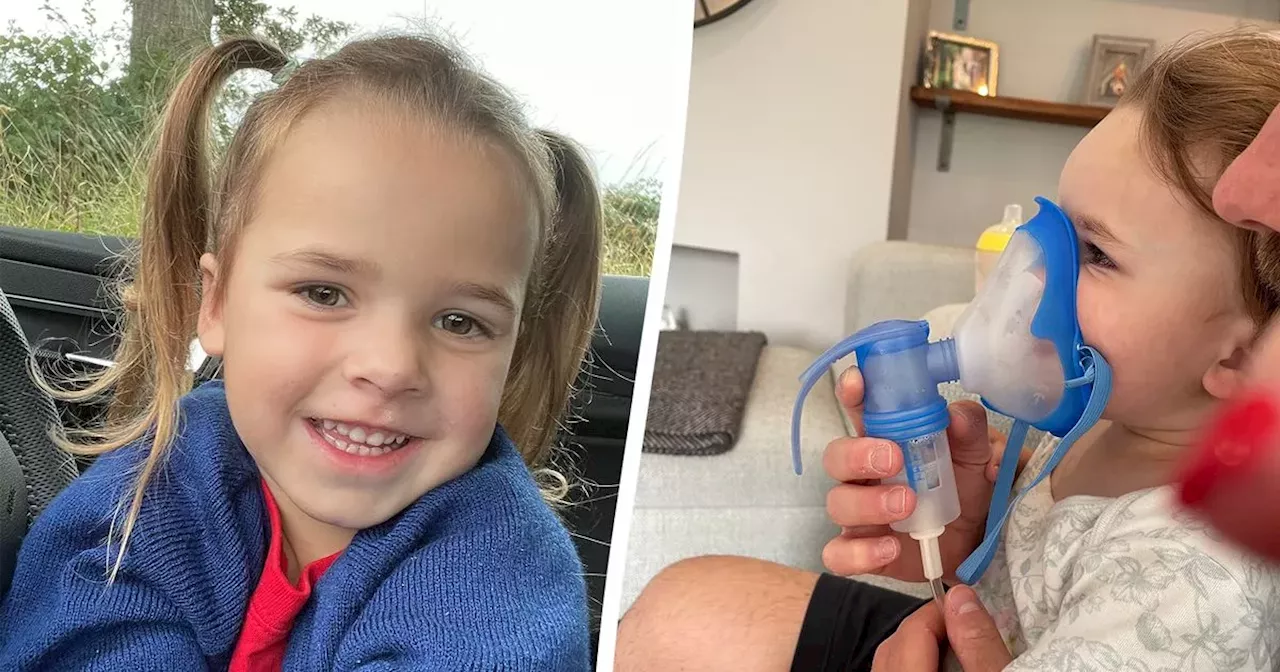 Annie, 4, could be left without her 'miracle drug' if NHS funding is dropped