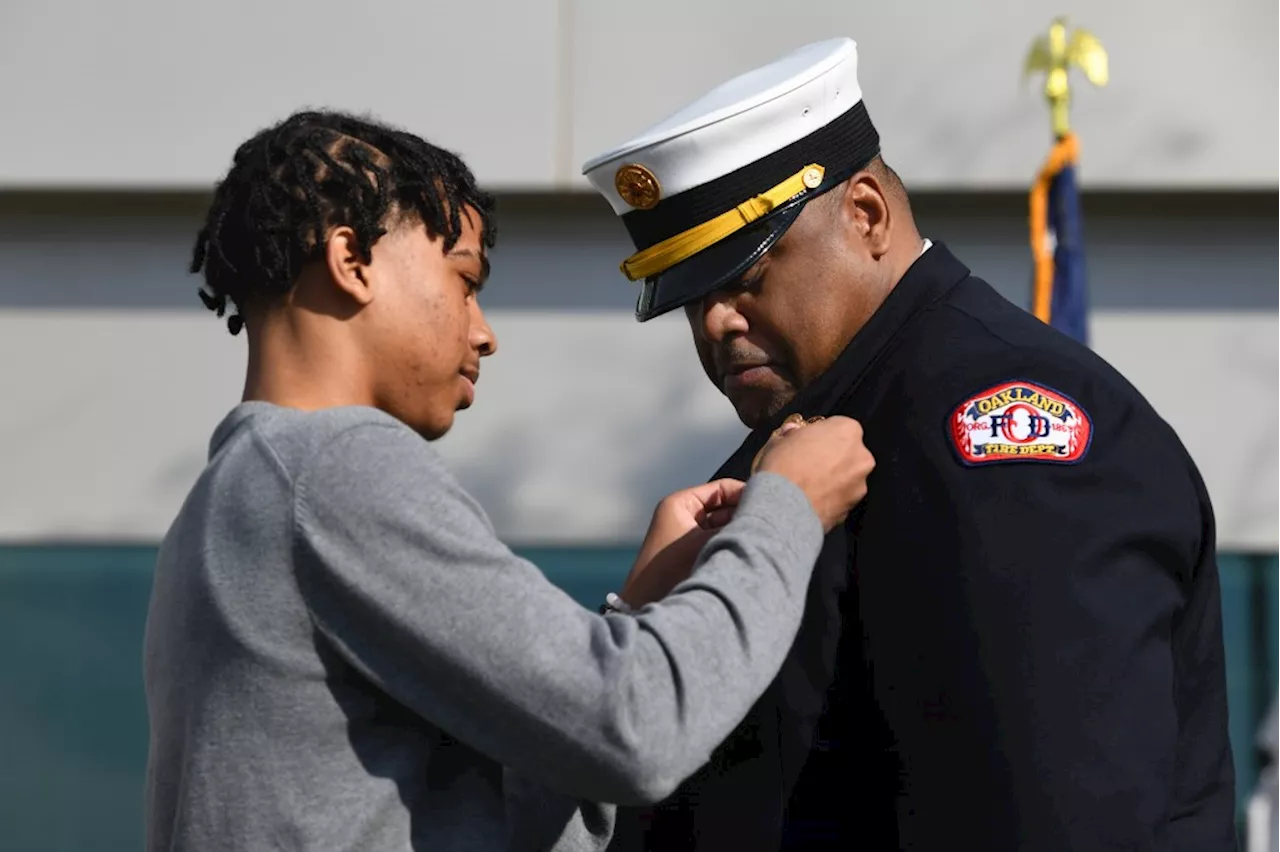 Damon Covington Sworn in as Oakland Fire Chief