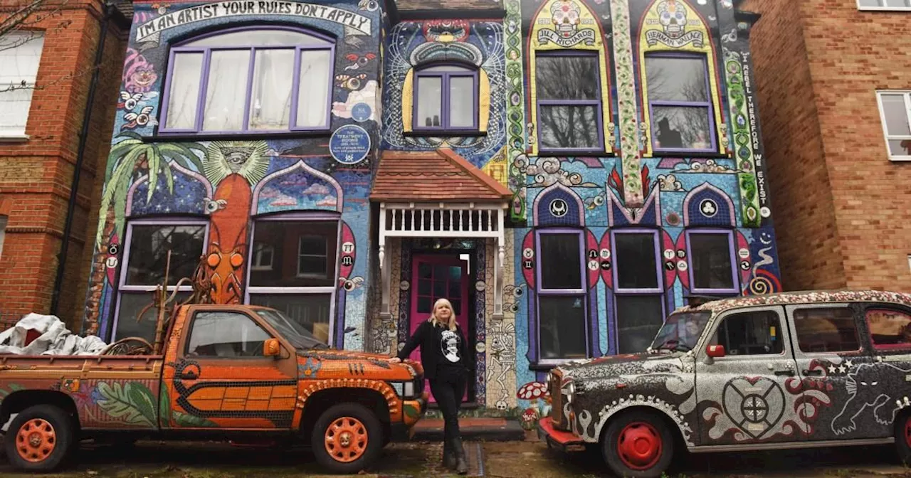 London artist's colourful home branded 'too left wing' by neighbours