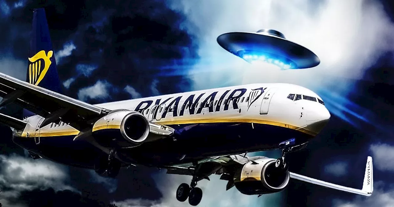 Ryanair plane flew 'within 20 metres of an undetectable UFO'